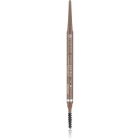 essence Micro Precise vodeodolná ceruzka na obočie s kefkou odtieň 02 Taupe 0.05 g