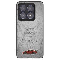 Silikónový čierny obal pre Xiaomi 14T Pro - Garage Scratch