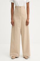 Weekend Max Mara pantaloni de bumbac ALFEO