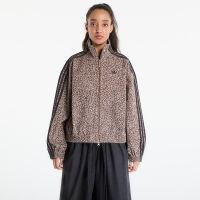 Μπουφάν adidas Firebird Oversized Aop Denim Jacket Earth Strata/ Stone Khaki L