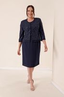 By Saygı Imported Crepe Griter Dress Jacket B.b. Suit