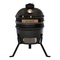 Gril Kamado Egg 13", čierny, priemer roštu 27 cm