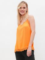 Vila Ava Bluse Orange