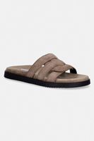 Steve Madden papuci din piele întoarsă Mosy
