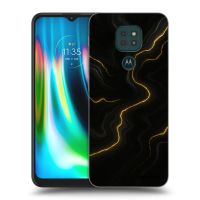 Silikónový čierny obal pre Motorola Moto G9 Play - Thunder