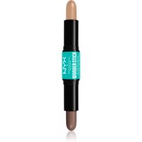 NYX Professional Makeup Wonder Stick Dual Face Lift двустранна контурираща писалка цвят 01 Fair 2x4 гр.