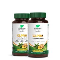 Nature's Finest GLPRO Bundle | svara kontrolēs uztura bagātinātājs apetītei + asins cukura atbalstam | ceratonija, nopāls, zaļā tēja, guarāna + hroms