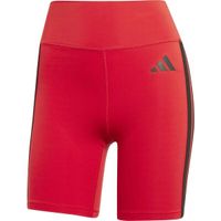 adidas TRAINING ESSENTIALS 3-STRIPES LEGGINGS Дамски клин, червено, размер