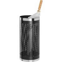 Xora STOJAN NA DÁŽDNIKY, čierna, farba ušľachtilej ocele