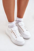 PM1 Női Platformos Sneakers Eko Bőr Fehér Lelandine