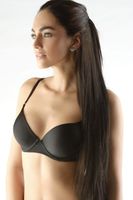 Vyztužená podprsenka Gina 17009P Černá 75B
