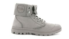 Palladium Boots Baggy Nubuck String Unisex - Încălțăminte Palladium - Gri - 76434-075-M-3.5 - Size: 3.5
