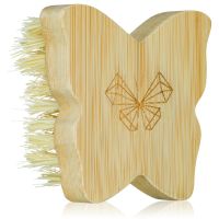 Crystallove Bamboo Butterfly Agave Body Brush Travel Size masažna krtača za telo 1 kos