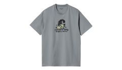 Carhartt WIP S/S Graphic Works T-Shirt Dove Grey Pánske - Tričká Carhartt WIP - Sivá - I034014_191_XX-M - Size: M