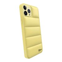 Puffer case pro Apple iPhone X/XS - Picasee Puffer - Žltá
