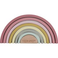 Little Dutch Wooden Rainbow конструктор-веселка з деревини Pink 1 кс