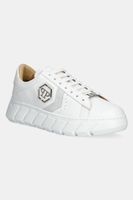 Philipp Plein sneakers din piele Nappa Lo-Top Hexagon