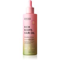 delhicious RICH ROOTS AMLA & ROSEMARY HAIR OIL hydratačný a upokojujúci olej pre suchú pokožku hlavy so sklonom k svrbeniu 100 ml