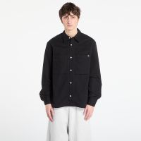 Πουκάμισο Calvin Klein Jeans Ls Cotton Twill Rela Shirt Black L