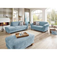 Sit & More DVOJMIESTNA POHOVKA, textil, svetlomodrá