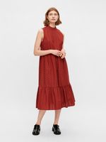 Pieces Lupin Kleid Braun