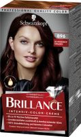 Schwarzkopf Brillance barva za lase - Intensive Color Cream - 896 Black Red Lace