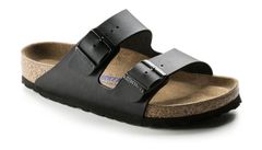 Birkenstock Arizona Soft Footbed Black Regular Fit Unisex - Sandále Birkenstock - Čierna - 551251-3.5 - Size: 3.5