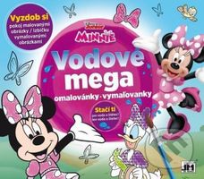 Minnie - Vodové mega omalovánky - kniha z kategorie Omalovánky