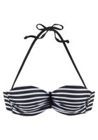 VENICE BEACH Bikini gornji dio  crna / bijela