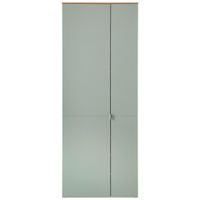 Xora PREDSIEŇOVÁ SKRIŇA, šalviovozelená, dub artisan, 78/202/38 cm