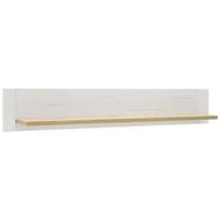 Livetastic NÁSTENNÁ POLICA, farba duba, farba pínie, 150/25/22 cm