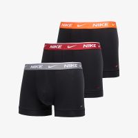 Bokserki Nike Trunk 3-Pack Black XL