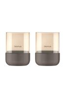Sada dekoratívnych svietnikov Blomus Calma 9 x 7 cm 2-pak