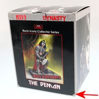 Kiss Figur - Rock Iconz Statue - The Demon (Dynasty) - BESCHÄDIGT
