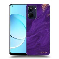 Silikónový prehľadný obal pre Realme 10 4G - Purple