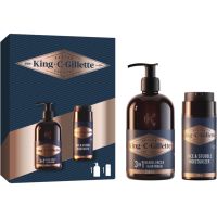 Gillette King C. Perfect Beard Care Kit Geschenkset für Herren