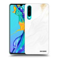 Silikónový čierny obal pre Huawei P30 - White