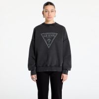 Bluza Guess Originals Vintage Triangle Sweatshirt Jet Black Multi XS