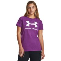 T-shirt Under Armour W Sportstyle Logo Ss Cassis S