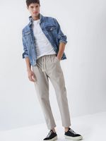 Salsa Jeans Tapered Chino Панталон Bezhov