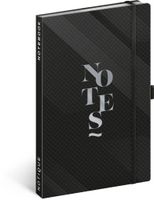 NOTIQUE Notes Elegantný, linajkovaný, 13 x 21 cm