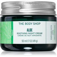 The Body Shop Aloe Soothing Night Cream Beruhigende Nachtcreme für empfindliche Haut 50 ml