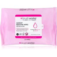 Brushworks Makeup Remover Wipes Sminkeltávolító kendők 25 db