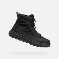 Black men's ankle boots Geox Granito + Grip A - Men