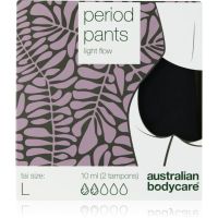 Australian Bodycare Period Pants menstrualne hlačke za šibko menstruacijo velikost L 1 kos