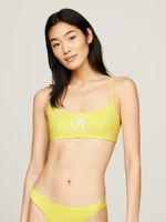 Tommy Hilfiger Bikini-Oberteil Gelb