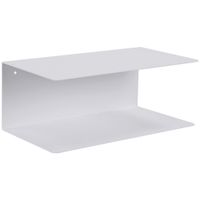 NOČNÍ STOLEK K POSTELI, bílá, 35/14/20 cm