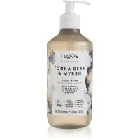 I Love Naturals Tonka Bean & Myrrh flüssige Seife für die Hände 500 ml