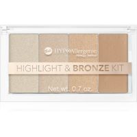 Bell Hypoallergenic t & Bronze Kit kontúrovacia a rozjasňujúca paleta 20 g