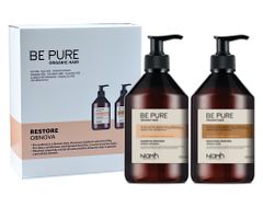 Darčeková sada na obnovu poškodených a lámavých vlasov Niamh Be Pure Restore (1358B) + darček zadarmo